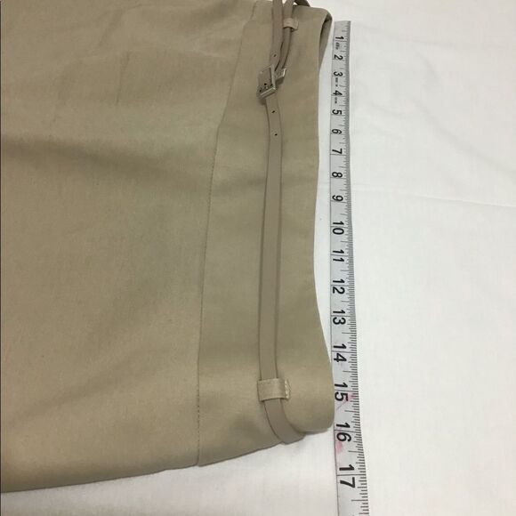 Liz Claiborne High Waist Khaki Style Knee Skirt Size 12 - Picture 5 of 6